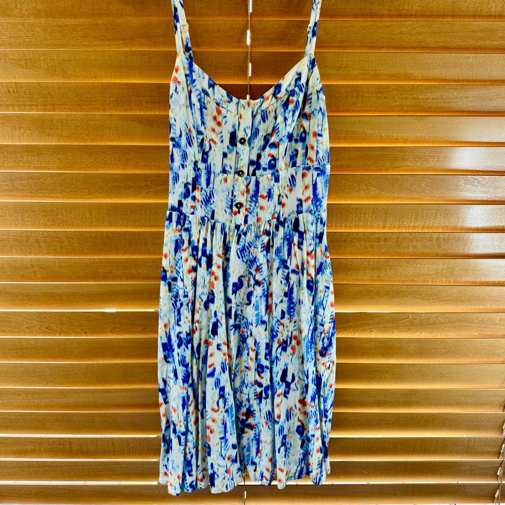 Multicolored Mini Sun Dress